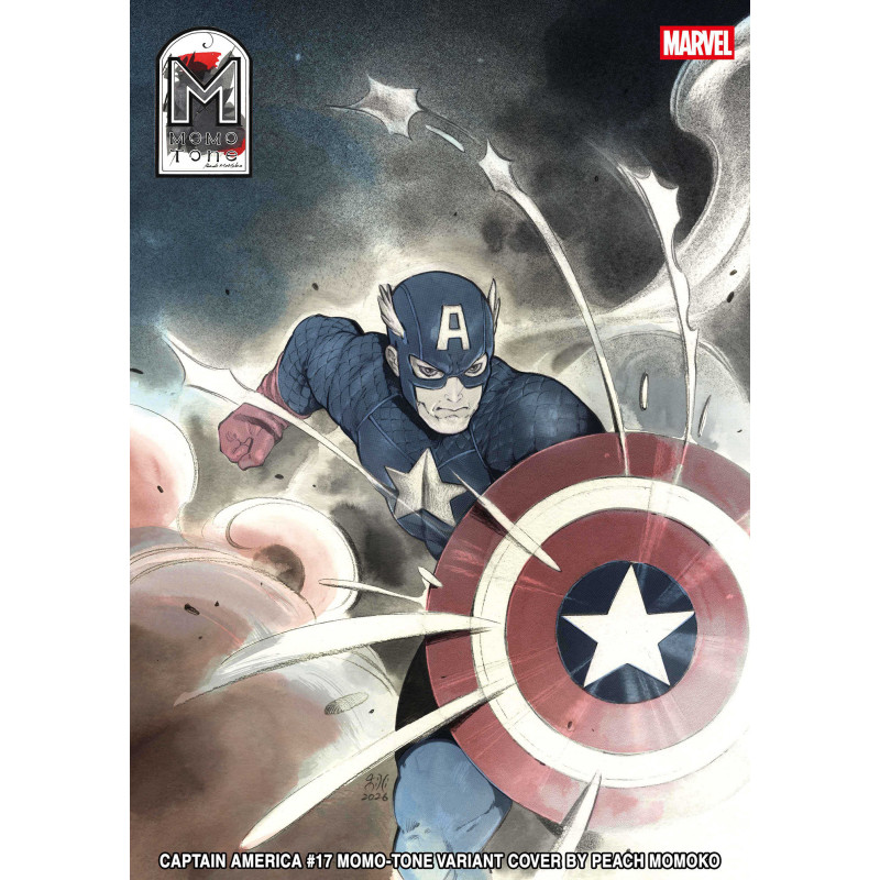 CAPTAIN AMERICA 17 PEACH MOMOKO MOMO-TONE VARIANT