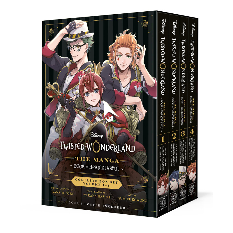 TWISTED-WONDERLAND: BOOK OF HEARTSLABYUL (THE MANGA), BOXED SET