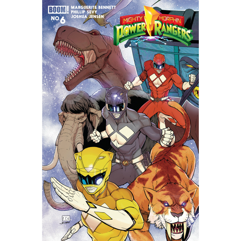 MIGHTY MORPHIN POWER RANGERS (2026) 6 B VARIANT (DRESSED, SEVY)