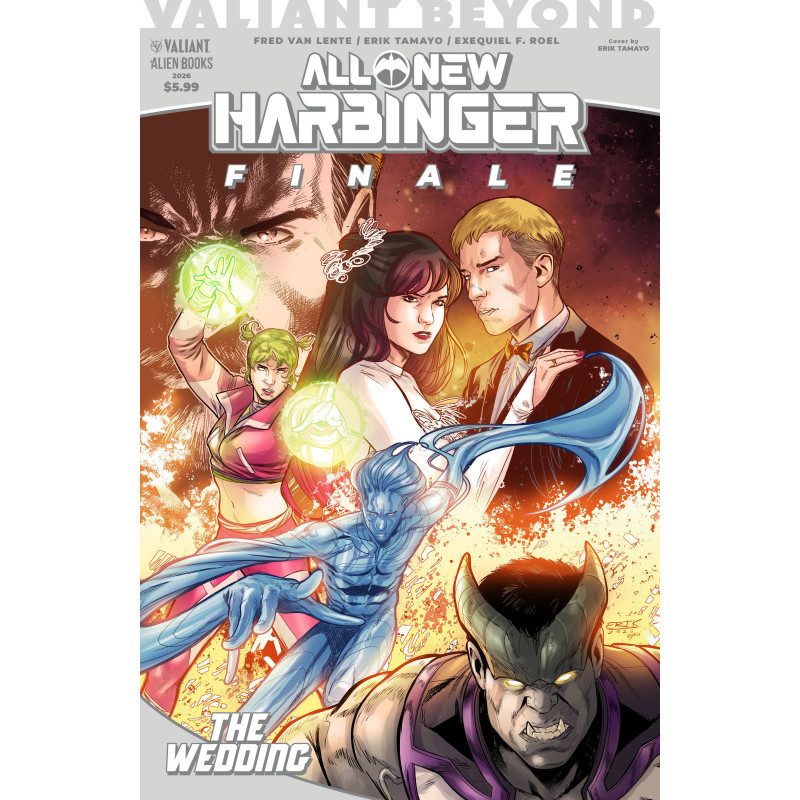 VALIANT BEYOND: ALL-NEW HARBINGER FINALE--THE WEDDING COVER A (TAMAYO)