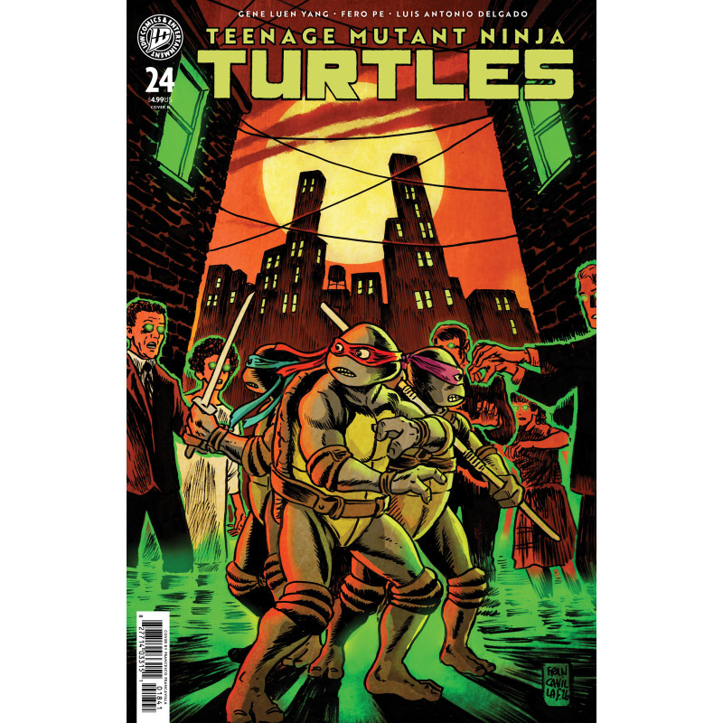 TEENAGE MUTANT NINJA TURTLES 24 VARIANT D (FRANCAVILLA)