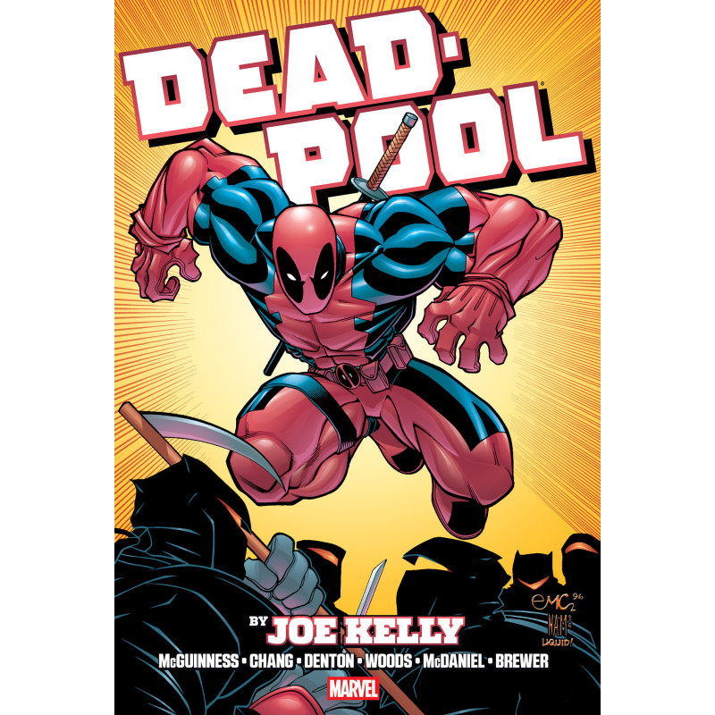 DEADPOOL BY JOE KELLY OMNIBUS ED MCGUINNESS NINJA COVER NEW PRINTING, DM ONLY