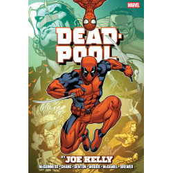 DEADPOOL BY JOE KELLY OMNIBUS ED MCGUINNESS MONTAGE COVER NEW PRINTING