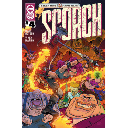 BIKER MICE FROM MARS SCORCH 4 COVER B JACOB PEREZ VAR