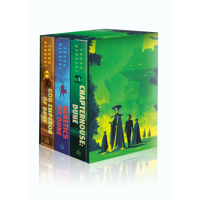FRANK HERBERT'S DUNE SAGA BOOKS 4-6 DELUXE HARDCOVER BOXED SET