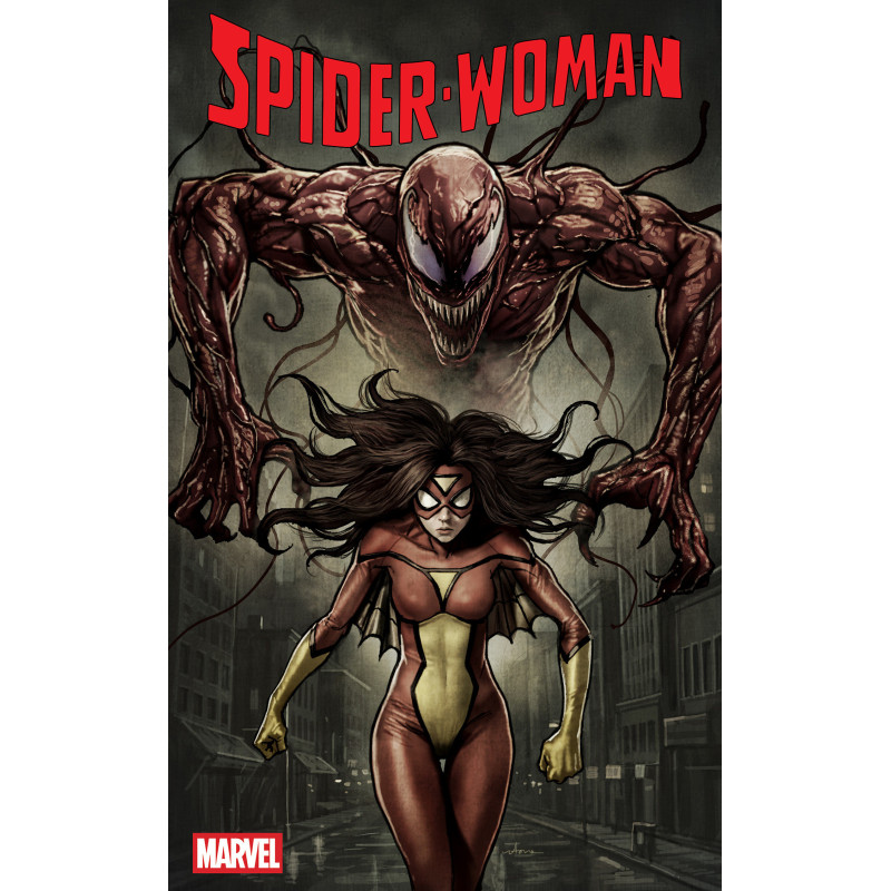 SPIDER-WOMAN 1 COVER C STONEHOUSE NOIR VARIANT