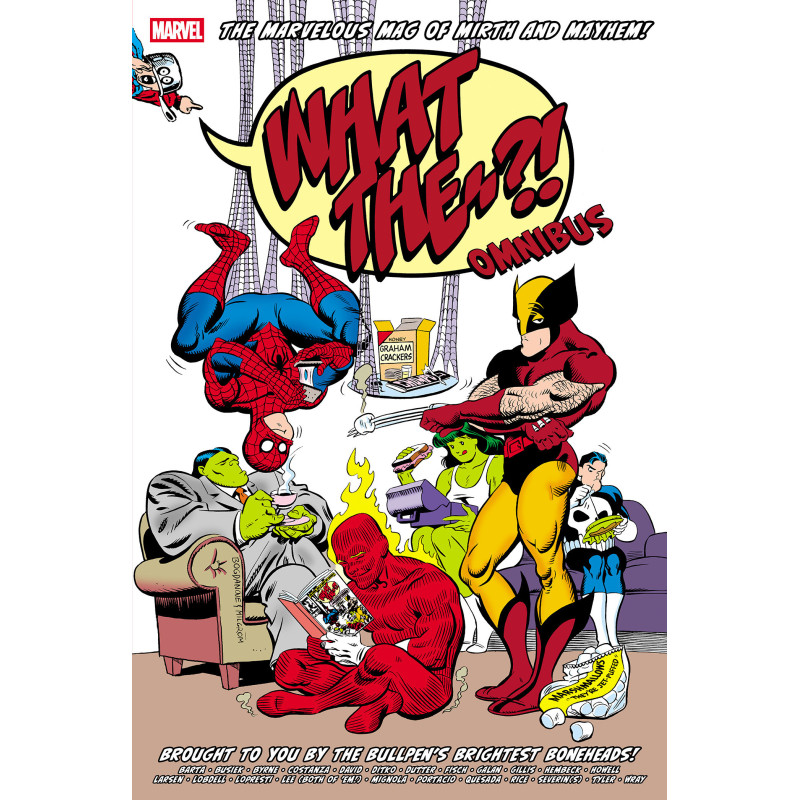 WHAT THE--?! OMNIBUS JON BOGDANOVE COVER