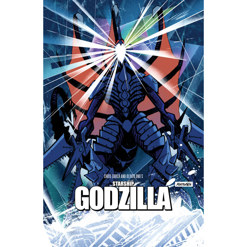 STARSHIP GODZILLA: INVASION X KAI-SEI ERA 3 VARIANT B (CATALAN MOVIE HOMAGE COVER)