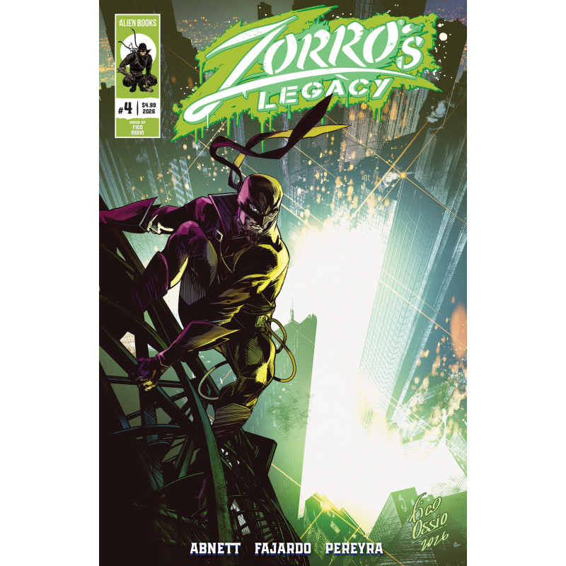 ZORRO'S LEGACY 4 VARIANT B (OSSIO)