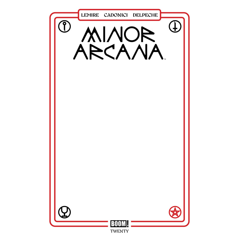 MINOR ARCANA 20 C BLANK SKETCH VARIANT