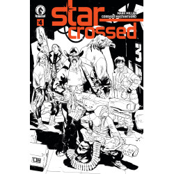 STAR-CROSSED 4 (CVR B) (B&W) (STUART IMMONEN)