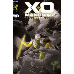 X-O MANOWAR: BLACK, WHITE & GOLD 2 VARIANT B (RIBIC BLACK, WHITE & GOLD VARIANT)