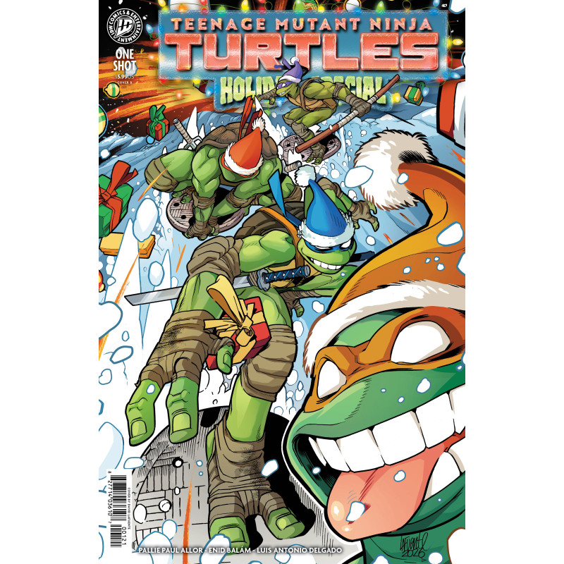 TEENAGE MUTANT NINJA TURTLES: HOLIDAY SPECIAL VARIANT B (LAFUENTE)