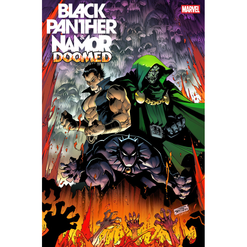 BLACK PANTHER/NAMOR: DOOMED 3 GERARDO SANDOVAL VARIANT