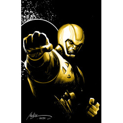 X-O MANOWAR: BLACK, WHITE & GOLD 2 VARIANT C (ALBUQUERQUE FULL ART)