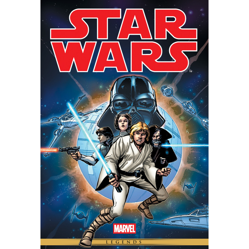 STAR WARS: THE ORIGINAL MARVEL YEARS OMNIBUS VOL. 1 GREG HILDEBRANDT COVER NEW PRINTING, DM ONLY