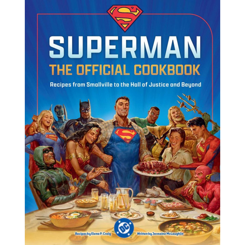 DC SUPERMAN THE OFFICIAL COOKBOOK HC