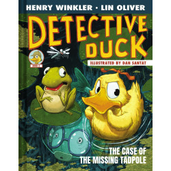DETECTIVE DUCK ILLUSTRATED NOVEL HC VOL 02 THE CASE OF THE MISSING TADPOLE