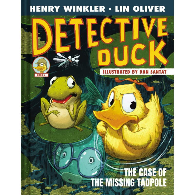 DETECTIVE DUCK ILLUSTRATED NOVEL HC VOL 02 THE CASE OF THE MISSING TADPOLE