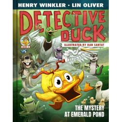 DETECTIVE DUCK ILLUSTRATED NOVEL HC VOL 03 THE MYSTERY AT EMERALD POND