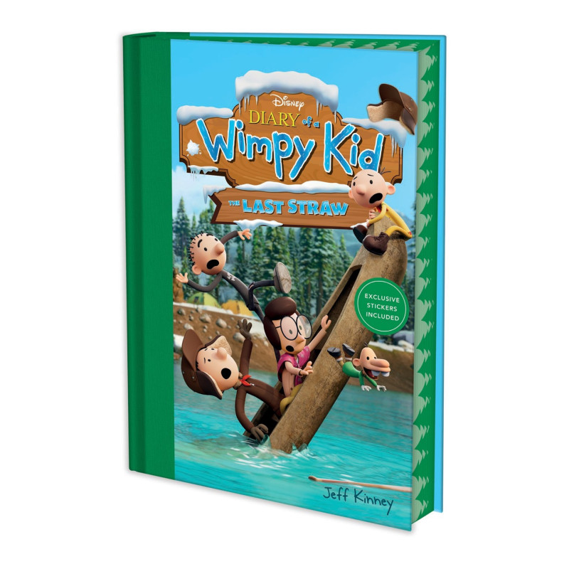 DIARY OF A WIMPY KID ILLUSTRATED NOVEL HC VOL 03 THE LAST STRAW (SPECIAL DISNEY+ COVER COLLECTORS EDITION)