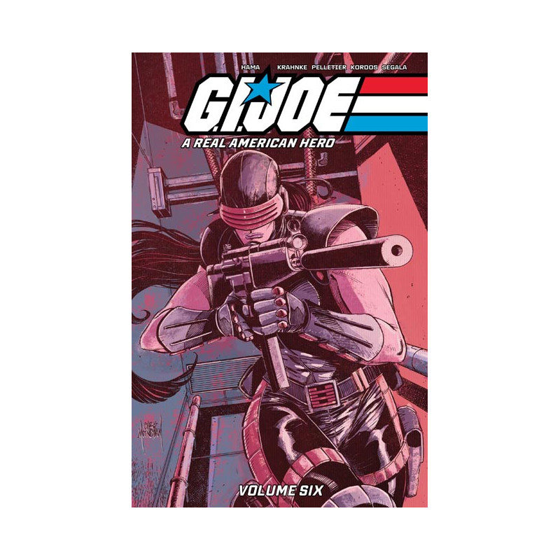 GI JOE A REAL AMERICAN HERO TP VOL 06 DIRECT MARKET EXCLUSIVE CHRIS MOONEYHAM CVR