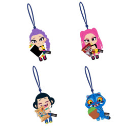 KPOP DEMON HUNTER PORTE CLEF PELUCHE CLIPS 10CM