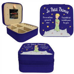 LE PETIT PRINCE BOITE A BIJOU BLEU NUIT ETOILEE