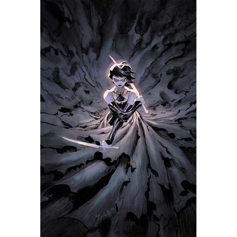 ABSOLUTE CASSANDRA CAIN THE SHADOWS HAND 1 (ONE SHOT) CVR B MATIAS BERGARA CARD STOCK VAR