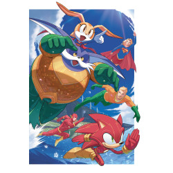 DC X SONIC THE HEDGEHOG METAL LEGION 5 (OF 5) CVR B MIN HO KIM CARD STOCK VAR