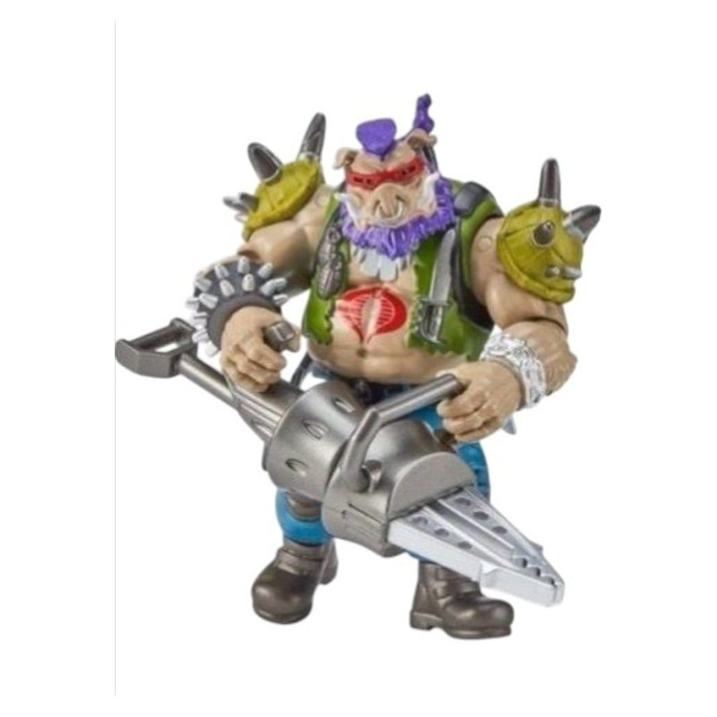 BEPOP X DREADNOK RIPPER TORTUES NINJA X G I JOE CROSSOVER CLASSICS FIGURINE 12CM