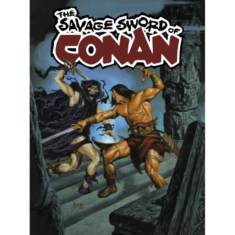 SAVAGE SWORD OF CONAN 16 CVR A JOE JUSKO (MR)
