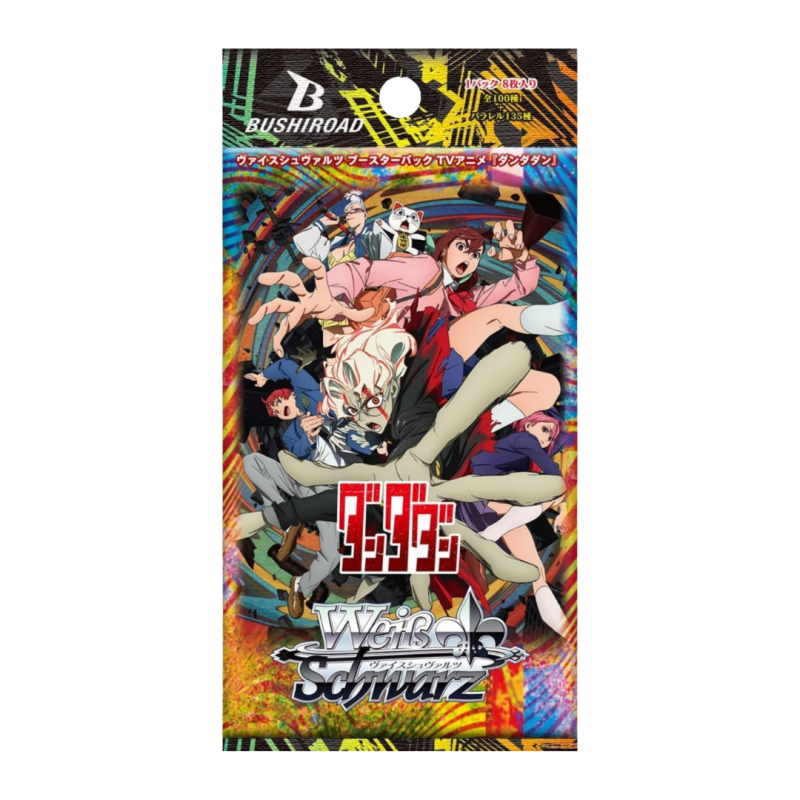 DANDADAN WEISS SCHWARZ SERIE 1 BOOSTERS DE 8 CARTES VERSION JAPONAISE