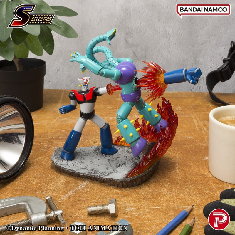 MAZINGER Z ROCKET PUNCH MAZINGER FIGURINE PVC SCENE SELECTION 03 19 CM