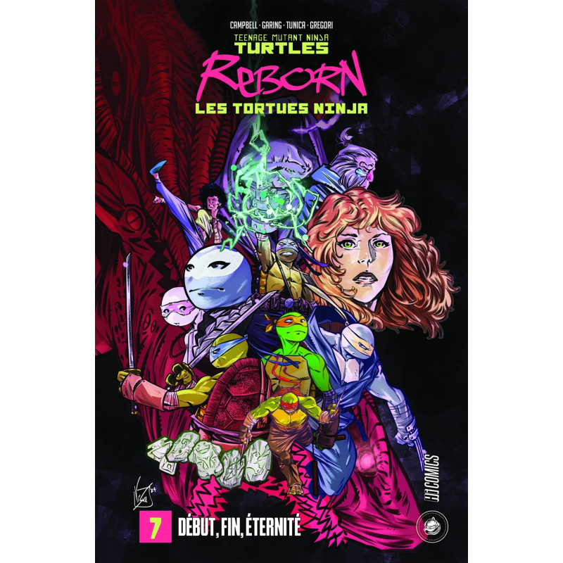 LES TORTUES NINJA TMNT REBORN TOME 7 DEBUT FIN ETERNITE
