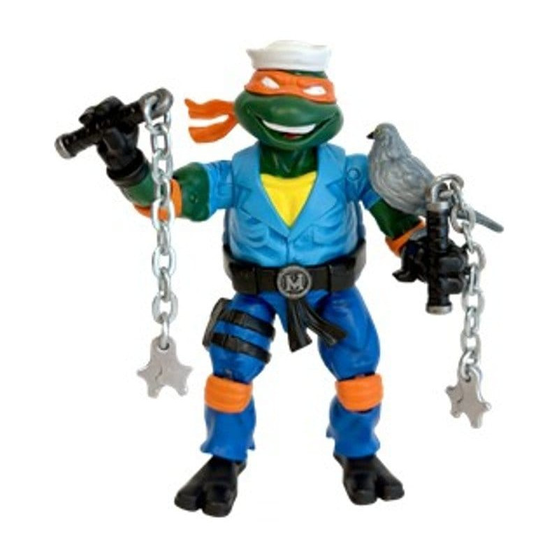 MICHELANGELO X SHIPWRECK TORTUES NINJA X G I JOE CROSSOVER CLASSICS FIGURINE 12 CM