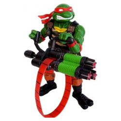 RAPHAEL X ROADBLOCK TORTUES NINJA X G I JOE CROSSOVER CLASSICS FIGURINE 12 CM