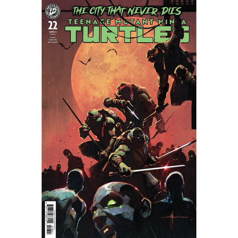 TEENAGE MUTANT NINJA TURTLES 22 VARIANT C (MARINKOVICH)