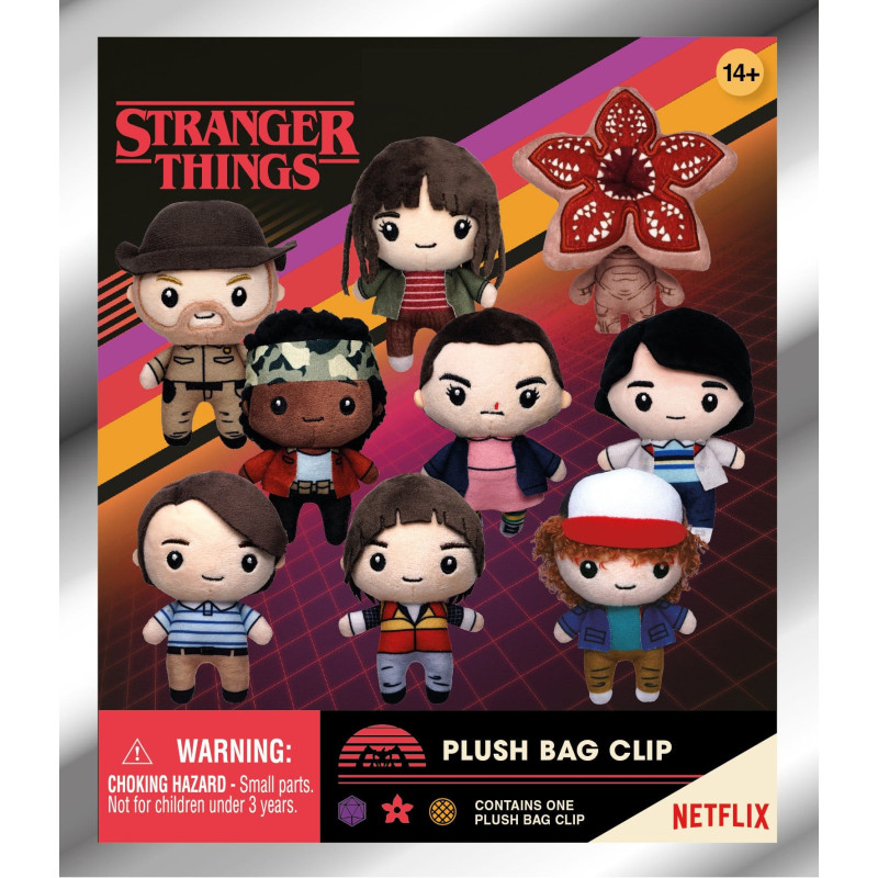STRANGER THINGS PORTES CLES SAC A DOS 3D SERIE 2
