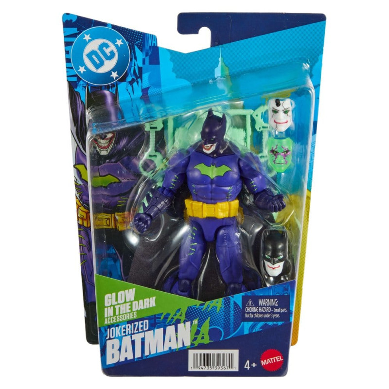 BATMAN JOKERIZED DC PREMIER FIGURINE SONORE ET LUMINEUSE 15 CM