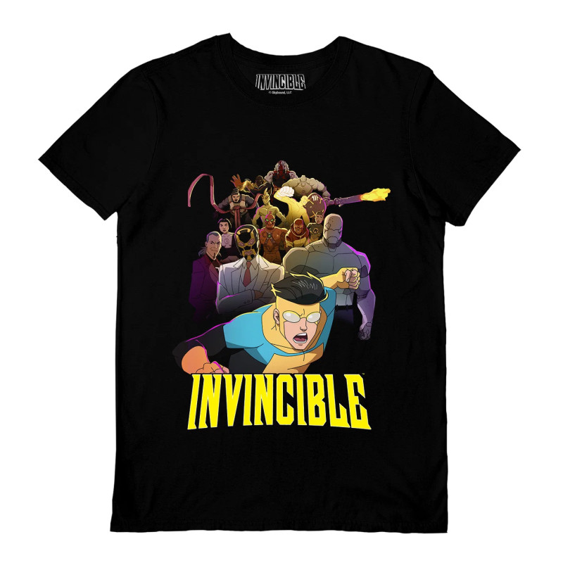 INVINCIBLE MONTAGE T SHIRT TAILLE XL