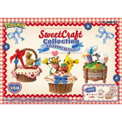 POKEMON SWEET CRAFTS COLLECTION RE MENT BLIND BOX BOITE ALEATOIRE 6 CM