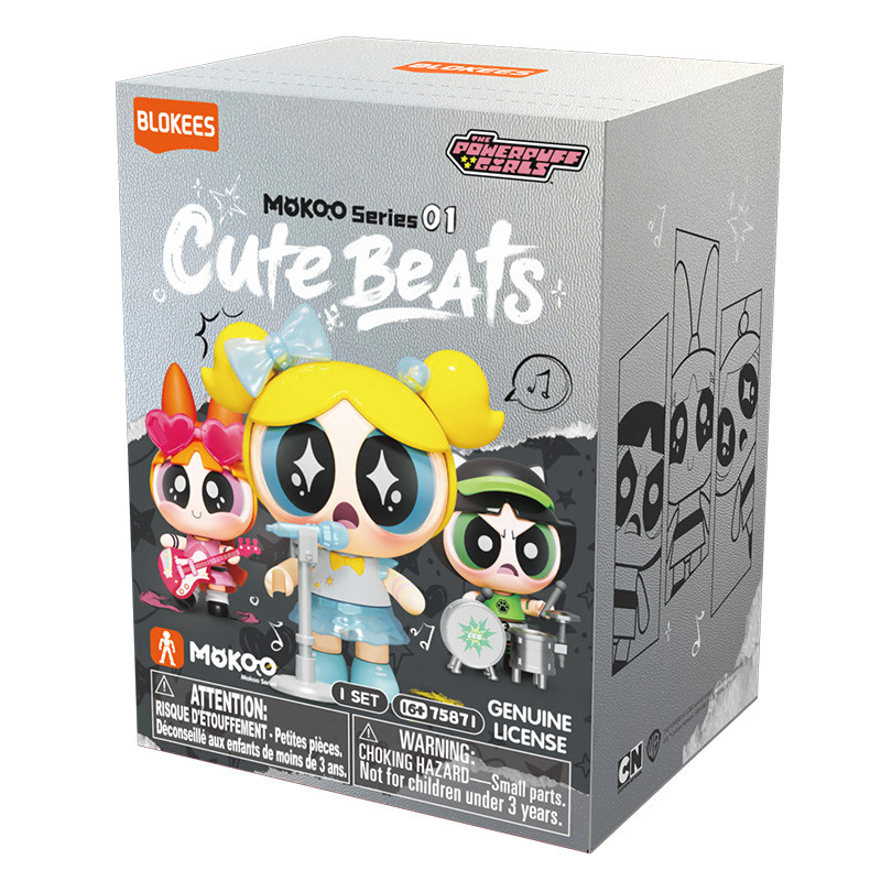 THE POWERPUFF GIRLS SUPER NANAS MOKOO SERIES 01 10 CM