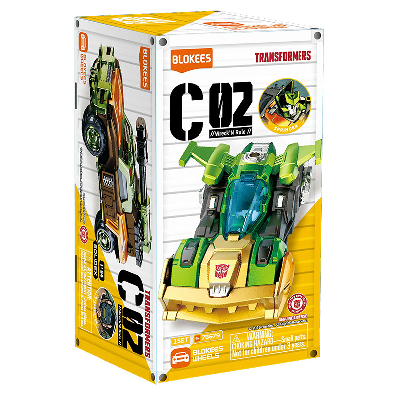 WHEELS C02 AUTO PRIME BLOKEES TRANSFORMERS