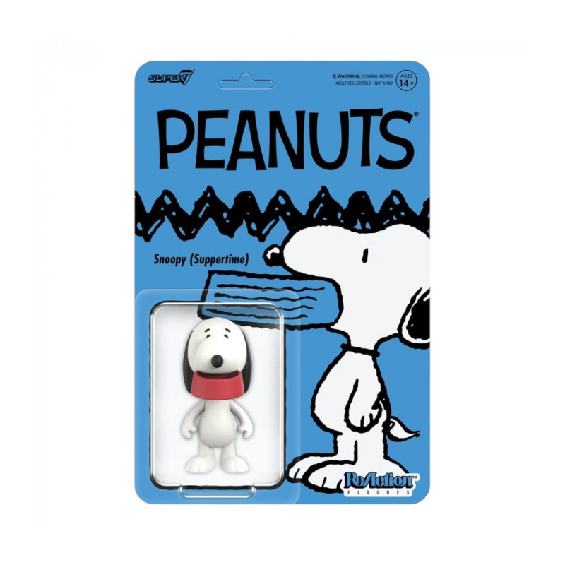 SNOOPY SUPPERTIME FIGURINE PEANUTS REACTION WAVE 09 9.5 CM