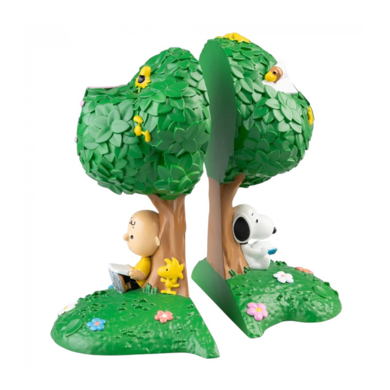 SNOOPY ET CHARLIE BROWN SERRE-LIVRES PEANUTS 16 CM
