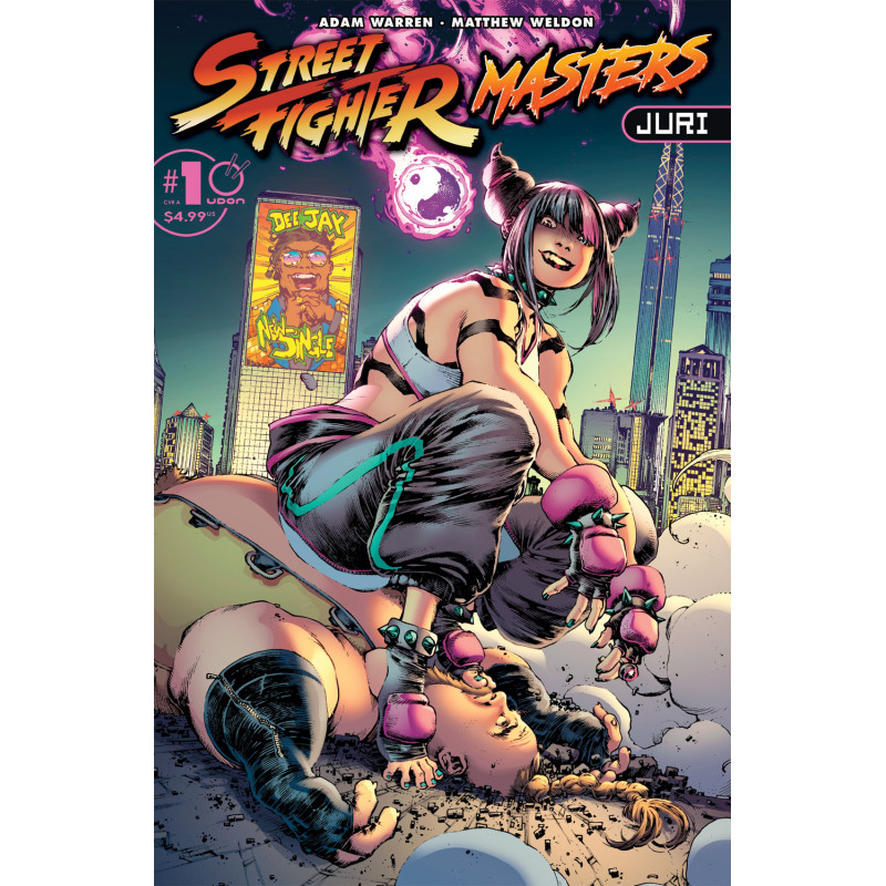 STREET FIGHTER MASTERS JURI 1 (ONE SHOT) CVR A MATTHEW WELDON