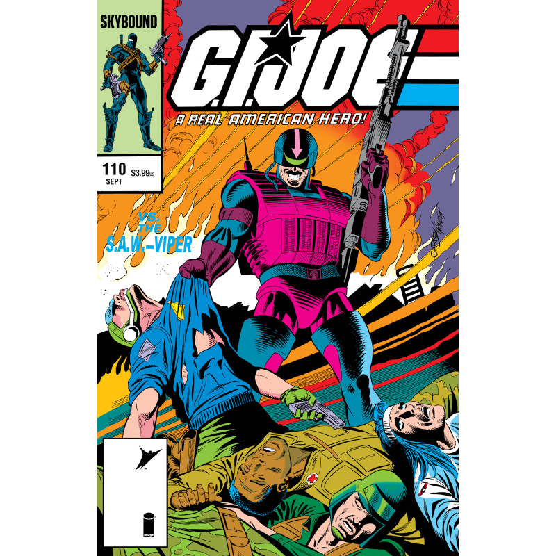 GI JOE A REAL AMERICAN HERO 110 HAMA FILES EDITION CVR A RON GARNEY & BOB MCLEOD