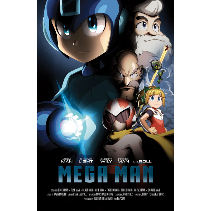 MEGA MAN GEAR MASTERS 1 (OF 5) CVR C JEFFREY CRUZ VAR