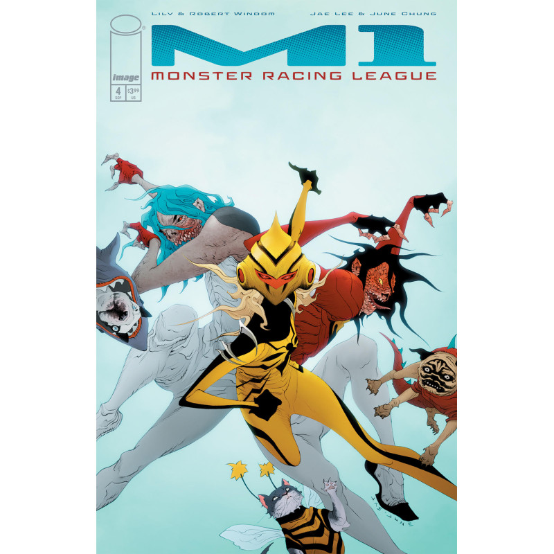 M1 MONSTER RACING LEAGUE 4 CVR A JAE LEE